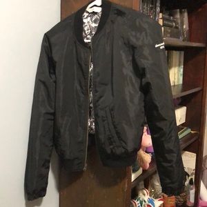 Abercrombie and Fitch Black Bomber jacket
